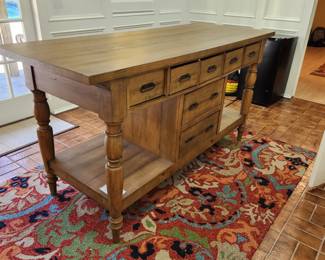 Wood Double Sided Island