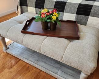 Upholstered Bench/Coffee Table