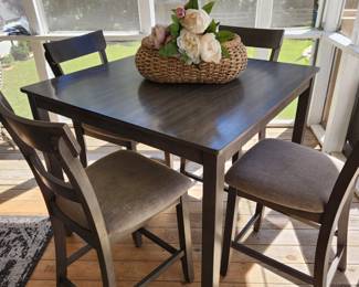 High Top Table and Chairs