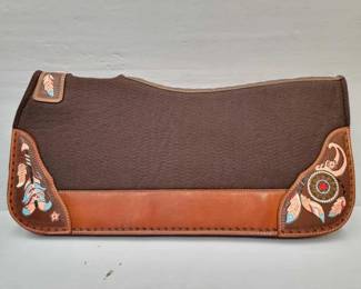 #2220 • 1" Thick Felt Bottom Dreamcatcher Saddle Pad
