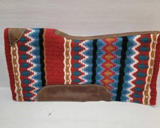 #2230 • Navajo Design Wool Top Saddle Pad

