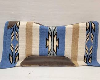 #2232 • Patternd Wool Top Saddle Pad
