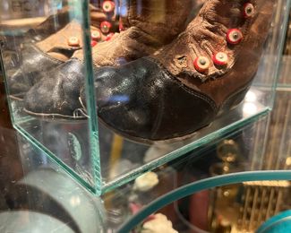 Antique baby shoes