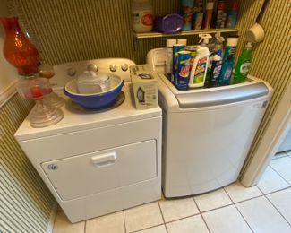Whirlpool dryer and LG  washing machine 