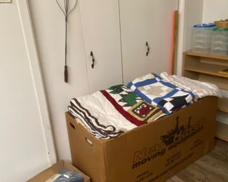 Quilts, patterns and sewing misc. 