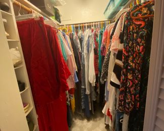 Closet in main bedroom 