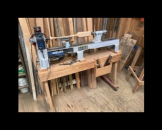 More woodworking equipment