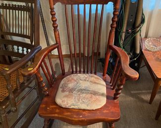 Another vintage rocking chair