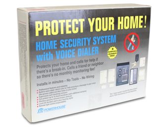 Powerhouse Home Security System w/Voice Dialer DS7000
