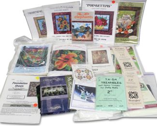 Assorted Quilting Patterns (Total of 35)