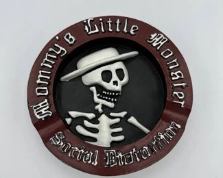 Mommys Little Monster Social Distortion Ashtray Wall Hanging Collectible