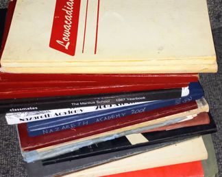 Vintage yearbooks