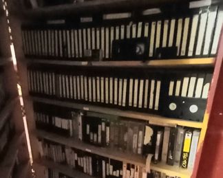 VHS VAULT in basement!