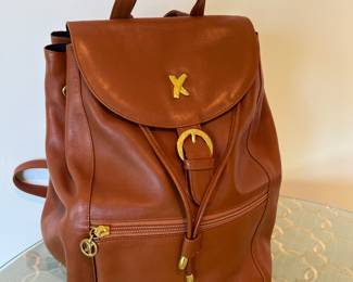 Paloma Picasso Leather Backpack