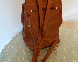 Paloma Picasso Leather Backpack