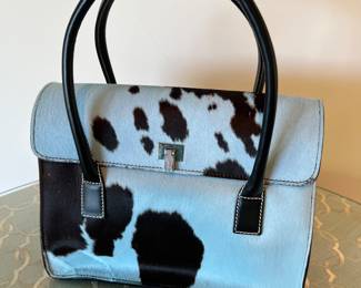 Lambertson Truex Cowhide Leather Handbag