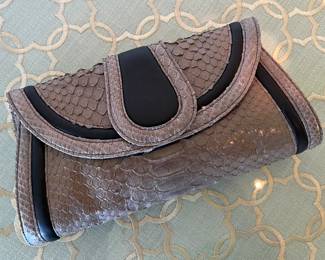 Georgio Armani Leather Clutch