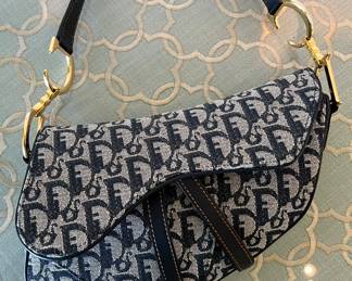 Dooney & Bourke Canvas & Leather Handbag