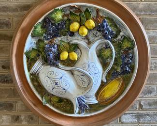 Ceramiche Ceccarelli Wall Hanging (Signed)