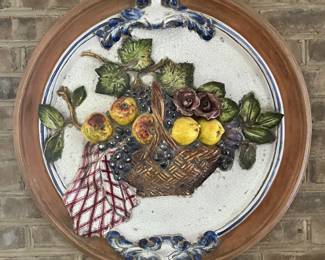 Ceramiche Ceccarelli Wall Hanging (Signed)