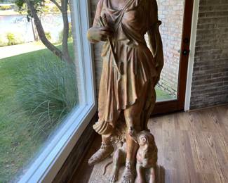 Life Sized Terra Cotta Statue of Artemis