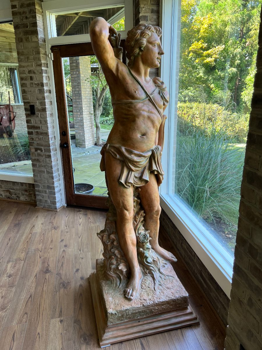 Life Sized Terra Cotta Statue of Orion