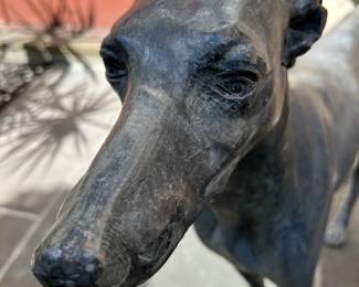 Antique English Lead Dog Circa 1830 (pr)