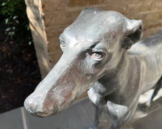Antique English Lead Dog Circa 1830 (pr)