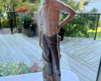 Lladro Porcelain Figurine Boy with Hat