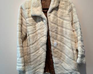 Women's Rabbit Fur Jacket Size S