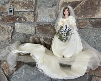 Danbury Mint Princess Diana Bride Doll 