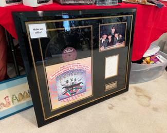 Beetles Memorabilia that is not authenticated.