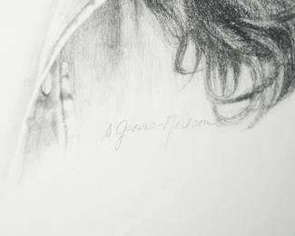 Signature in pencil of Sheri Greves- Neilson
