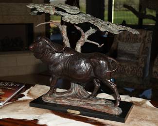 "High Noon" bronze by Kent Ullberg