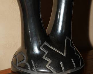 Santa Clara wedding vase by Margaret Tafoya