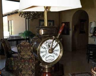 Chadboam's Liverpool Brass Ship Telegraph Lamp
