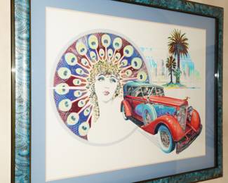 "Out on the Town" by Kent Butler.  Do you see the pearls on this piece placed around her head?