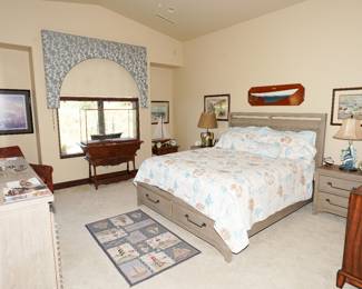 This room is dedicated to Southern California, specifically Newport Beach & Balboa Island.  There is ship memorabilia, blown glass fish art, watercolors, porcelains, and more. 