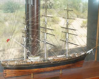 Cutty Sark ship model