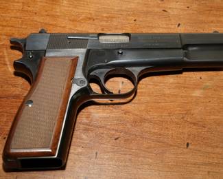Browning 9mm semi-automatic hand gun
