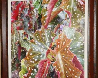 Colorful floral still life by Abra