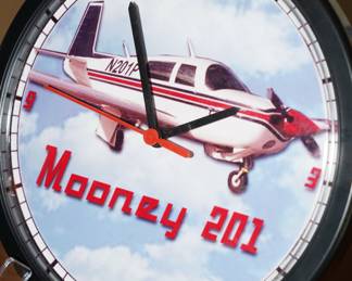 Mooney 201 wall clock