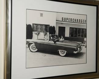 Clark Gable black & white vintage photo