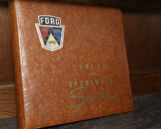 Genuine leather Ford Color & Upholstery book