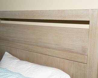 Holland House bedroom suite; includes the headboard, the two nightstands, and two dresser chests, each sold separately.