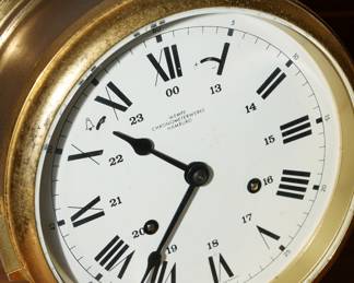 Wempe chronometerwerke Hamburg ships clock