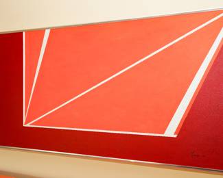 Abstract wall art on canvas by Larry