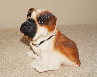 Bank Makers of America ceramic bulldog bank