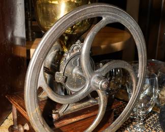 Vintage semi-antique coffee mill