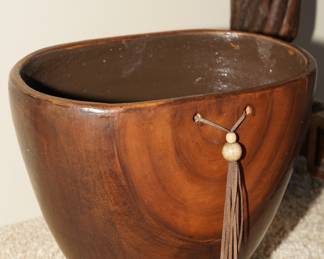 Imax pottery waste basket